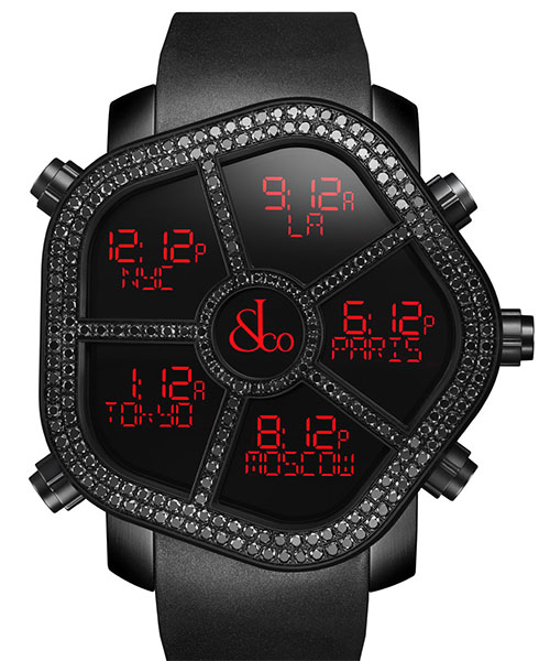 (image for) Jacob & Co GHOST BLACK DIAMONDS BEZEL 300.100.11.SU.MB.4NS watch for sale